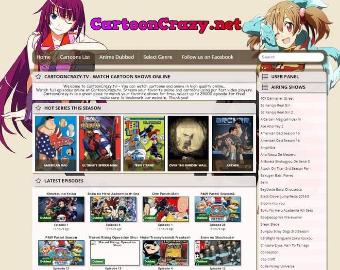 Cartooncrazy 2021 – 5 Best Alternatives Sites To Watch Cartoons