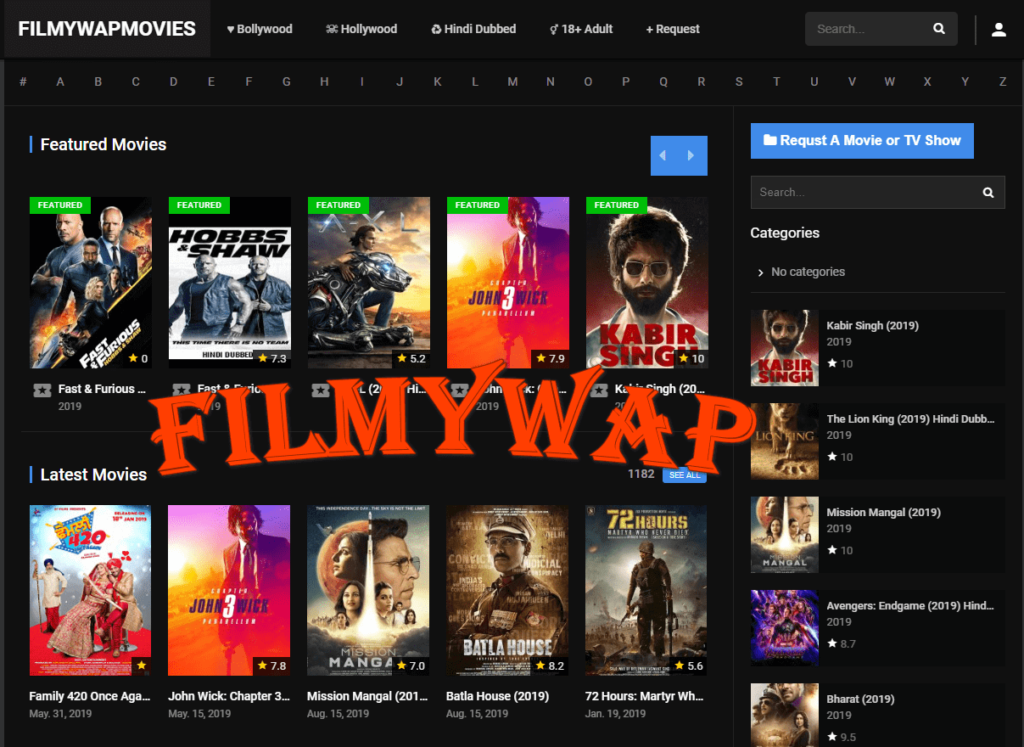 Filmywap Download & Watch HD Movies Online for free