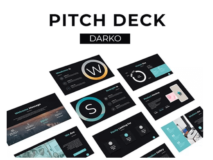 Darko Pitch Deck Creative Presentation Template